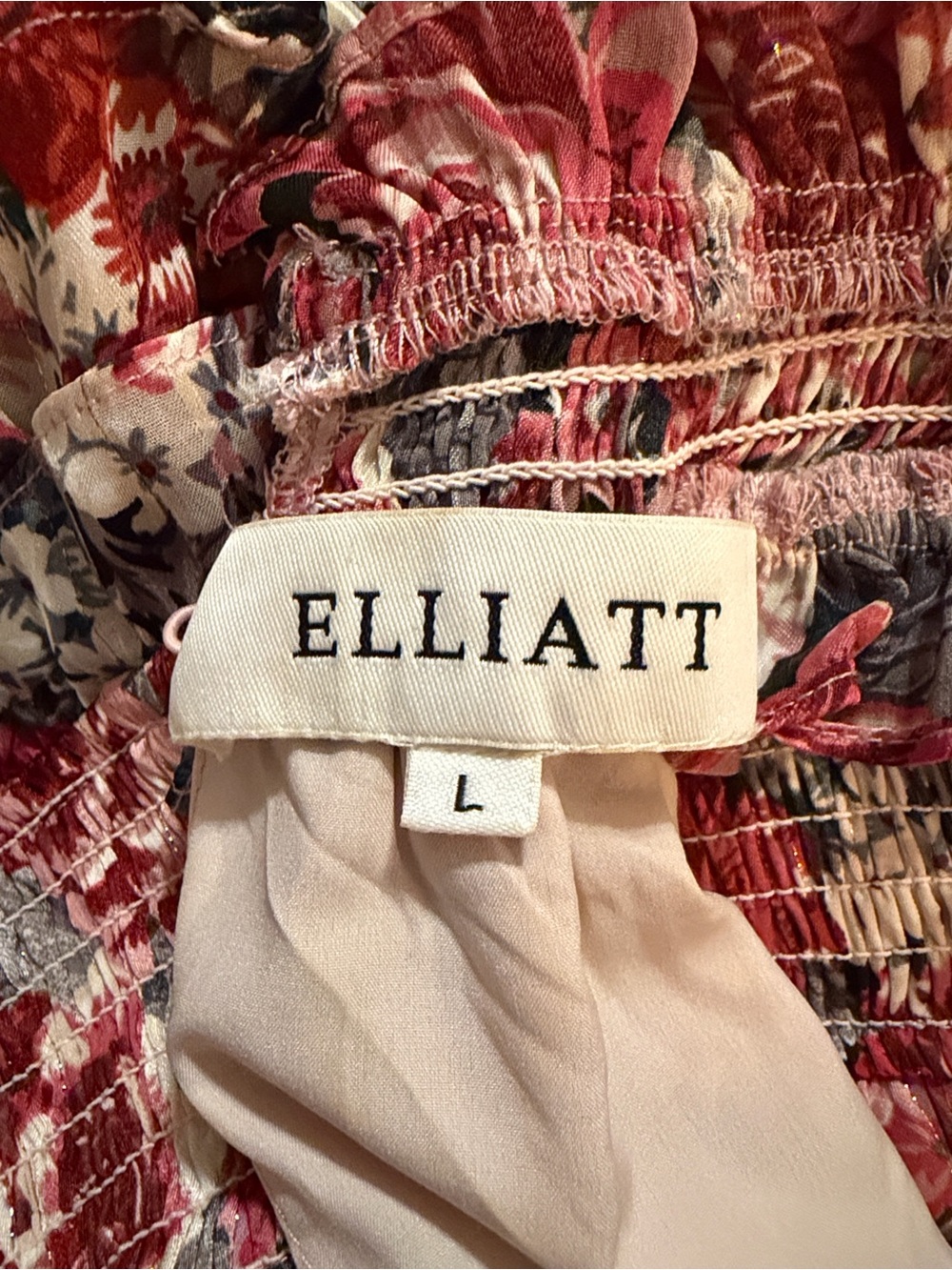 Elliatt Dunmore Dress in Multicolor Floral Long Maxi Gown - Picture 8 of 10